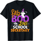 Faboolous School Secretary Ghost Halloween Costume T-Shirt - T-Shirt | Black