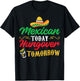 5 De Mayo Mexican Today Hungover Tomorrow T-Shirt - T-Shirt | Black