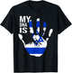 Jewish Flag, Israel Flag, My DNA Is Jewish, Proud Zionist T-Shirt - T-Shirt | Black