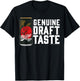Miller Genuine Draft - Genuine Draft Taste T-Shirt - T-Shirt | Black