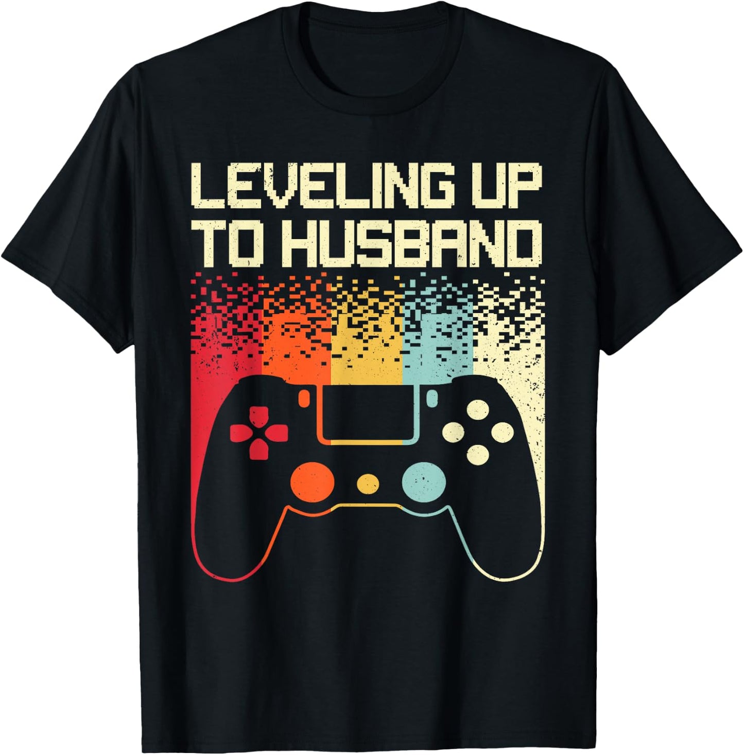 Cool Future Husband Boys Groom To Be Bachelor Gamer T-Shirt - T-Shirt | Black