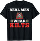 Scotsman Kilt Scotland Scottish Highland Irish Wearer T-Shirt - T-Shirt | Black