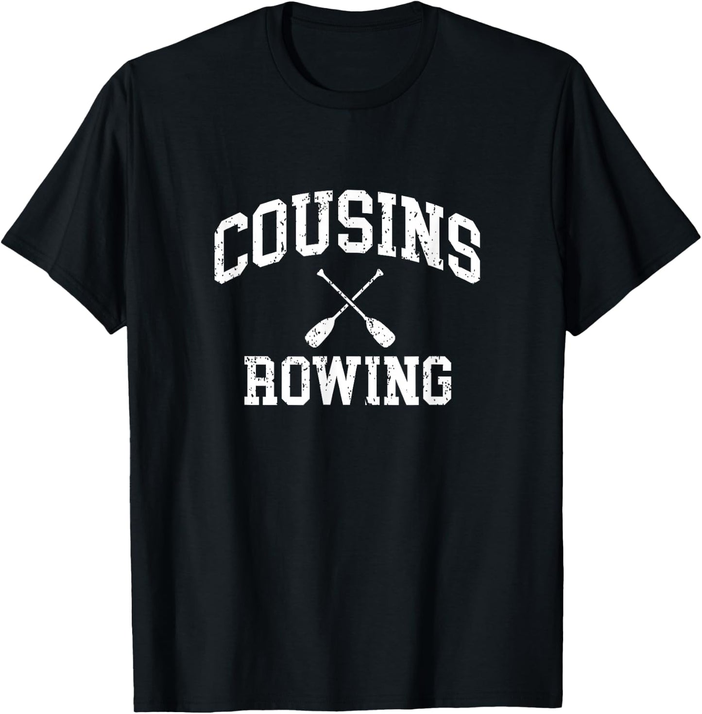 Cousins Rowing T-Shirt - T-Shirt | Black