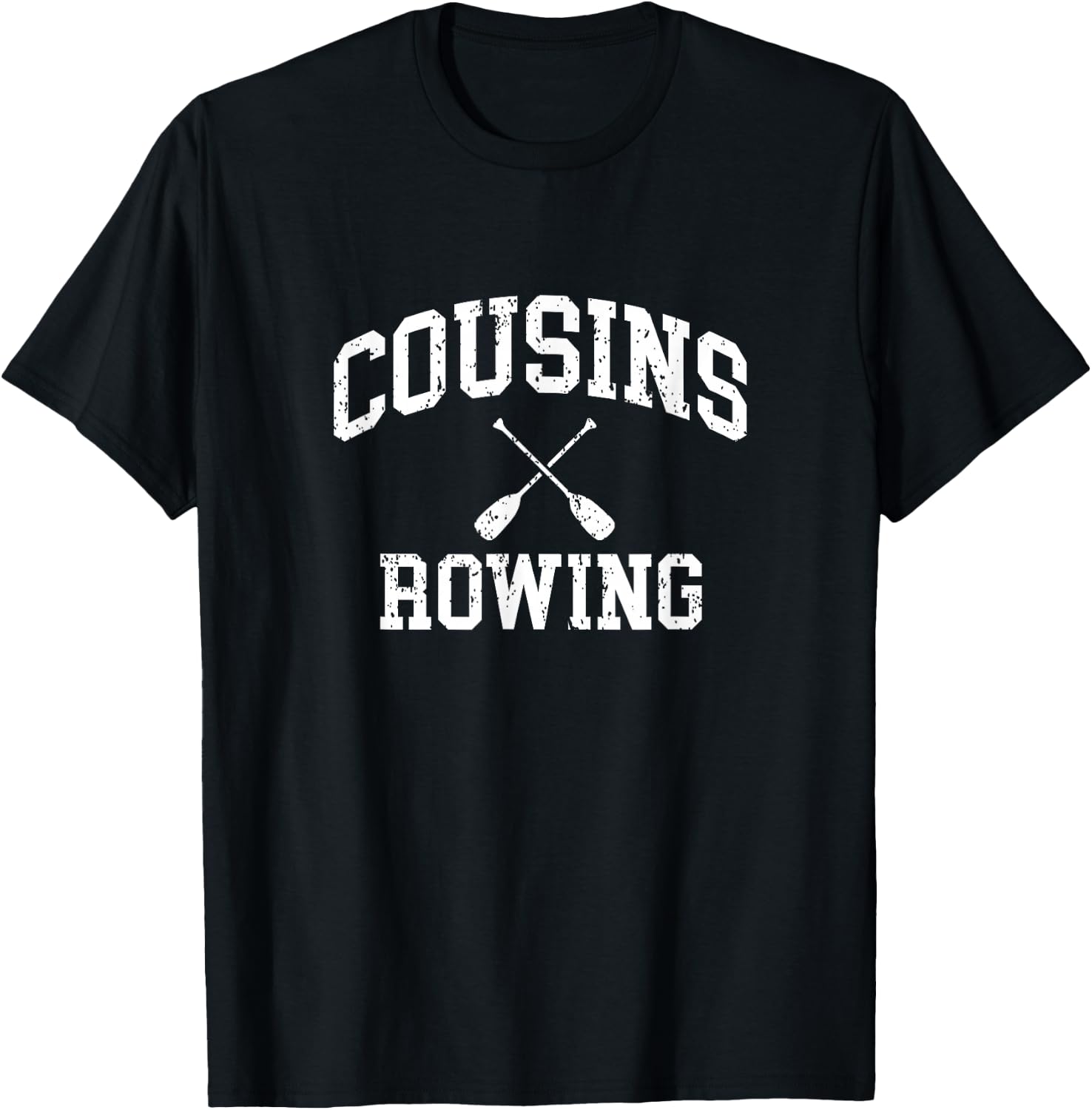 Cousins Rowing T-Shirt - T-Shirt | Black