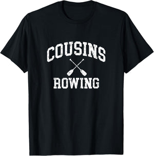 Cousins Rowing T-Shirt - T-Shirt | Black