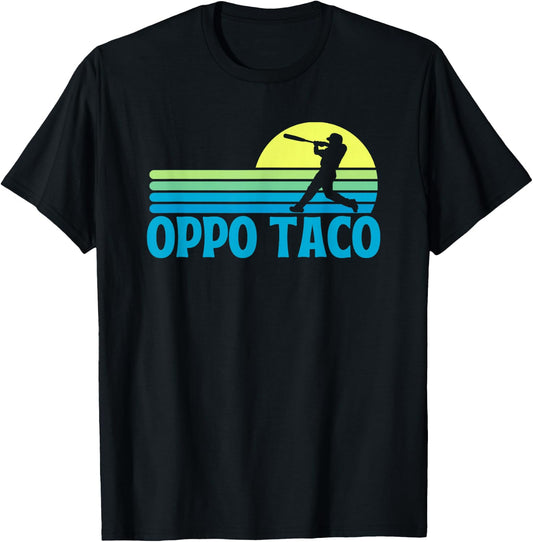 Oppo Taco Baseball T-Shirt - T-Shirt | Black
