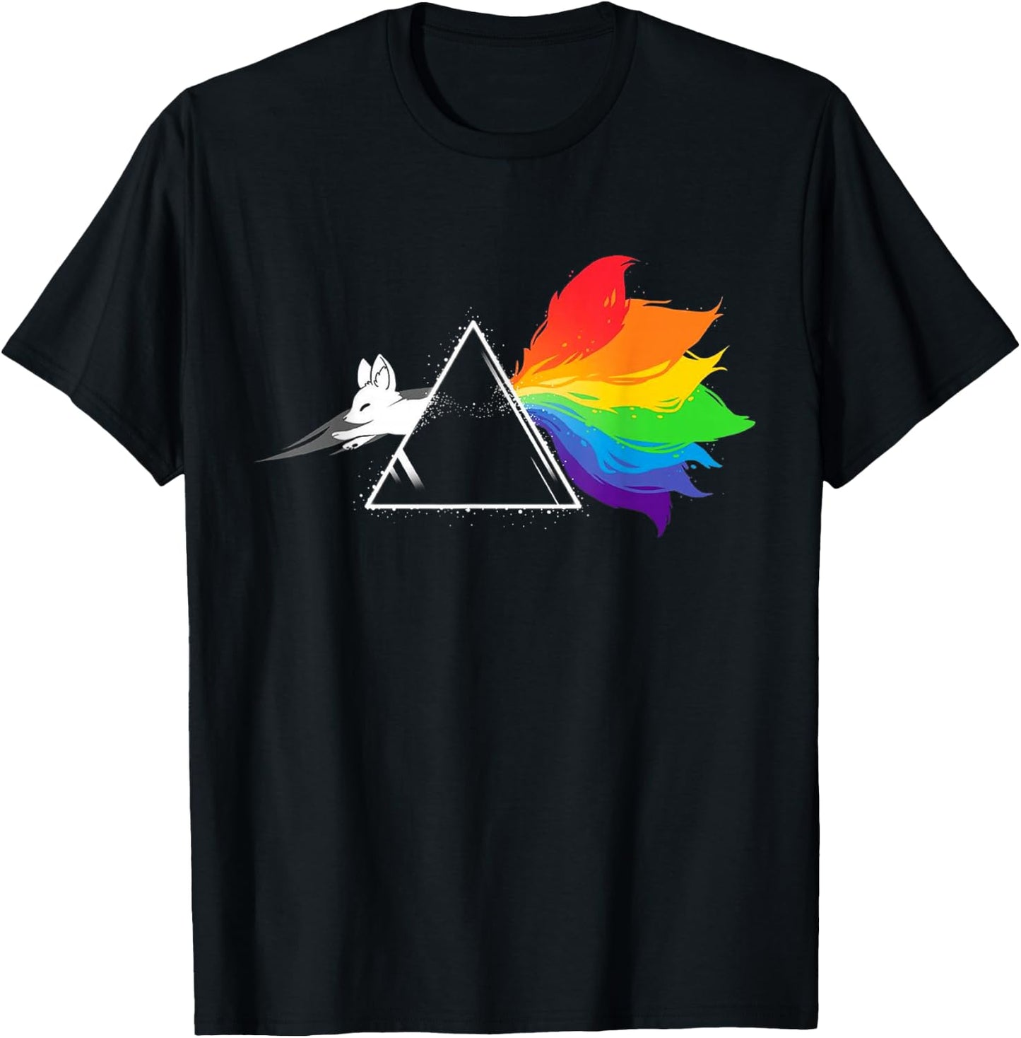 Dark Side of the Kitsune T-Shirt - T-Shirt | Black