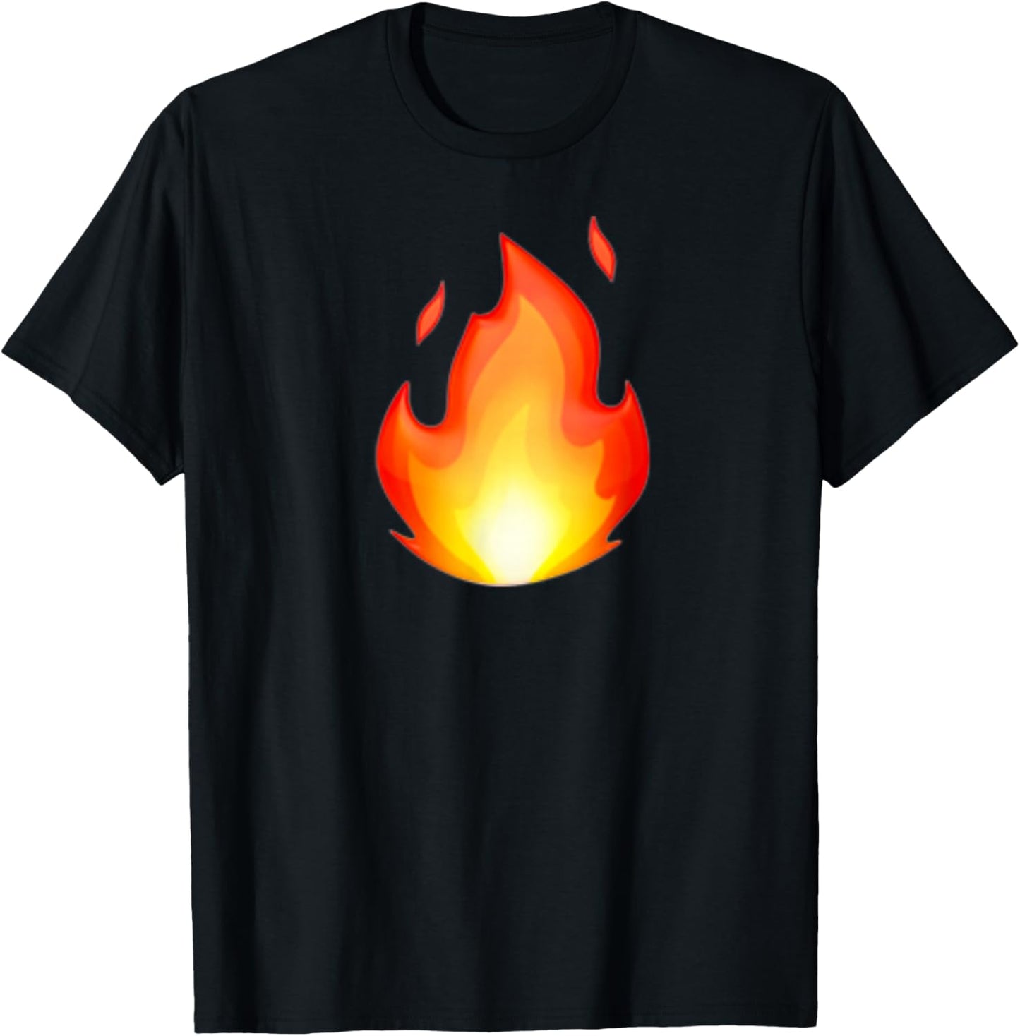 Fire T's & Fire Designed Clothing Of Hot Fire T-Shirt - T-Shirt | Black
