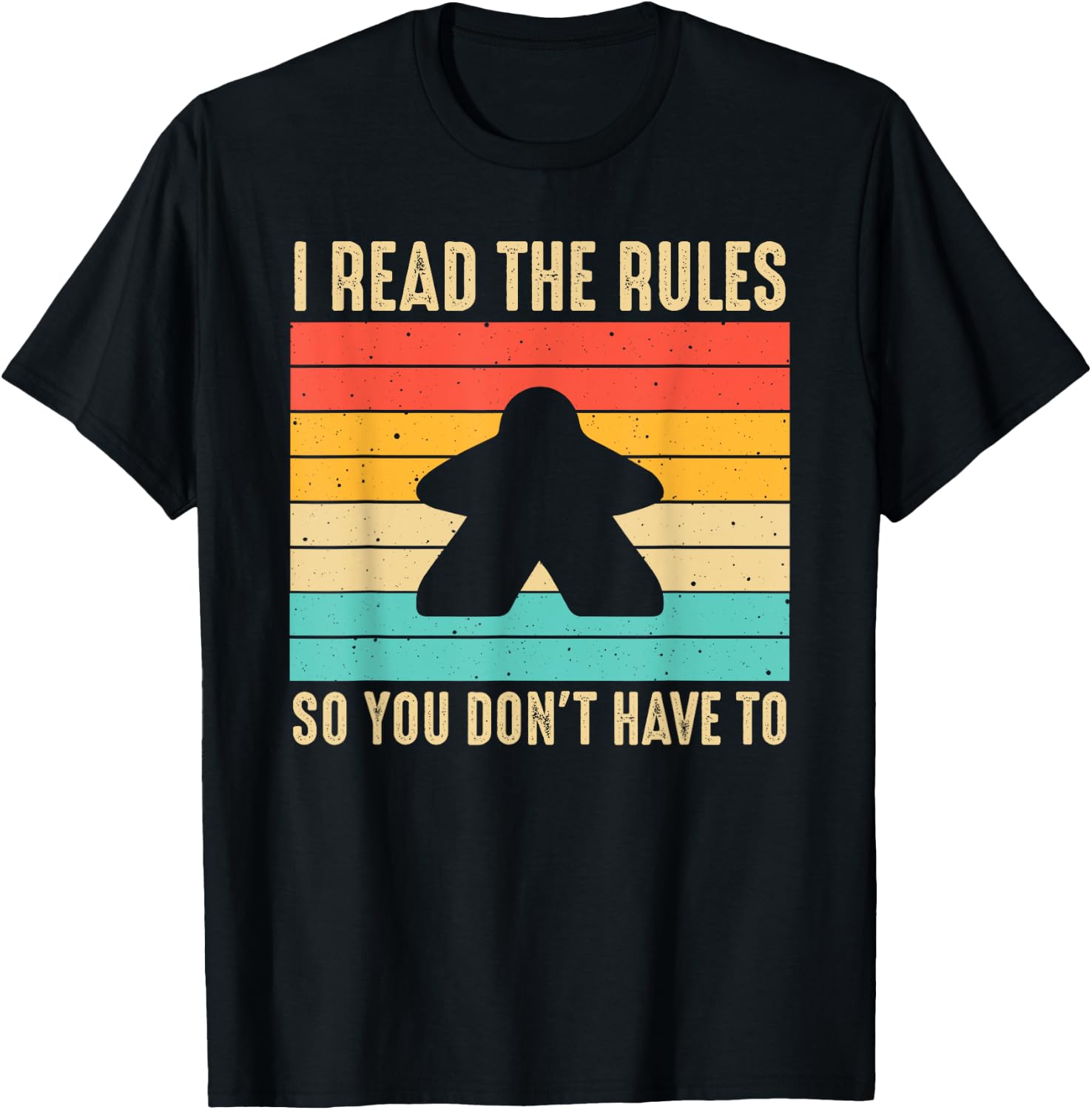 Funny Board Games Art Women Tabletop Board Games T-Shirt - T-Shirt | Black