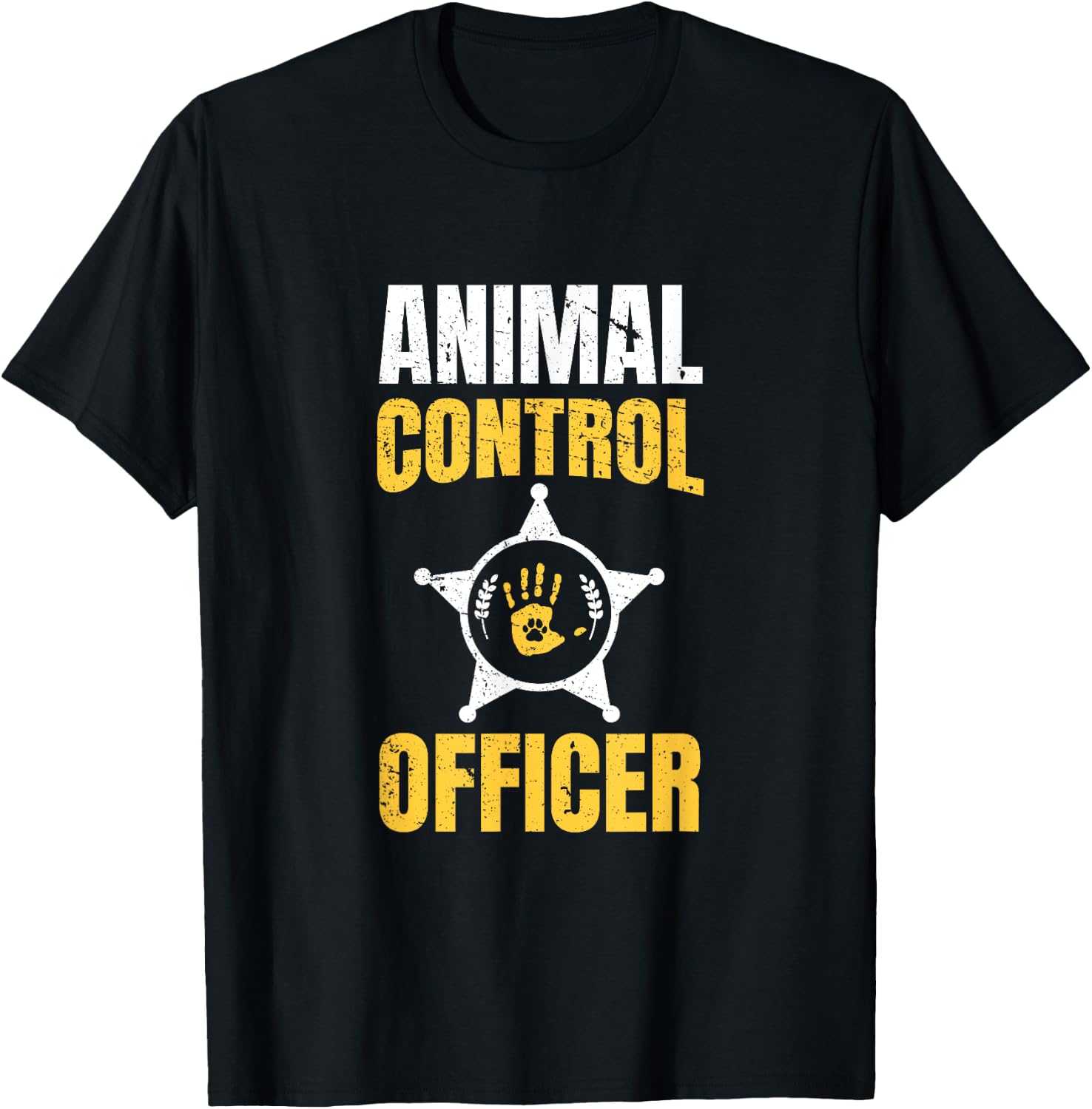 Animal Control Officer - Animal Catcher T-Shirt - T-Shirt | Black