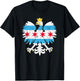 Chicago Polish Flag Eagle Poland Polska Pride Dyngus Day T-Shirt - T-Shirt | Black