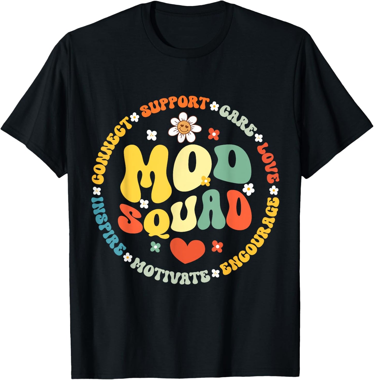 Mod Squad for Group Moderators, Forum Moderators Admin T-Shirt - T-Shirt | Black