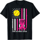 Strike Out Breast Cancer Softball Fight Awareness Men Women T-Shirt - T-Shirt | Black