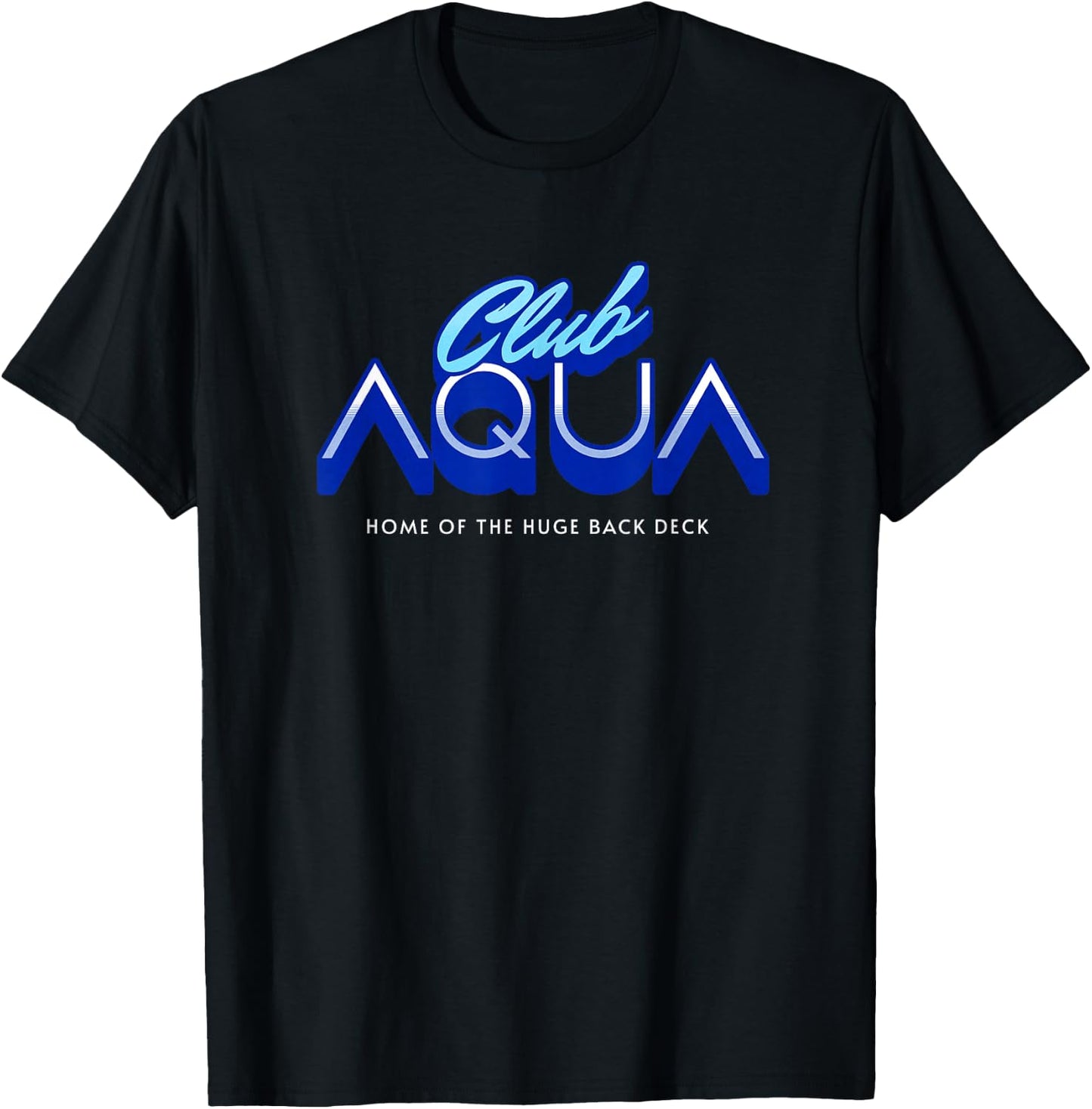 Club Aqua - I Think You Should Leave T-Shirt - T-Shirt | Black