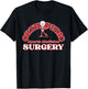 Orthopedic Sports Medicine Surgery. Funny Skeleton T-Shirt - T-Shirt | Black