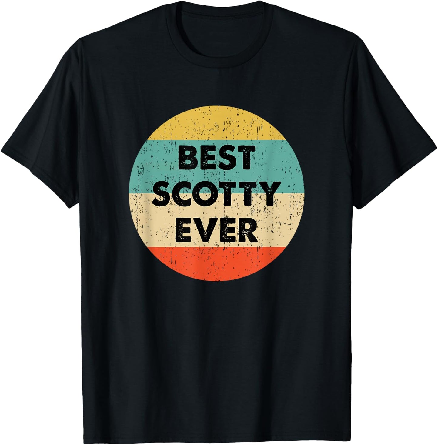 Scotty Name T-Shirt - T-Shirt | Black