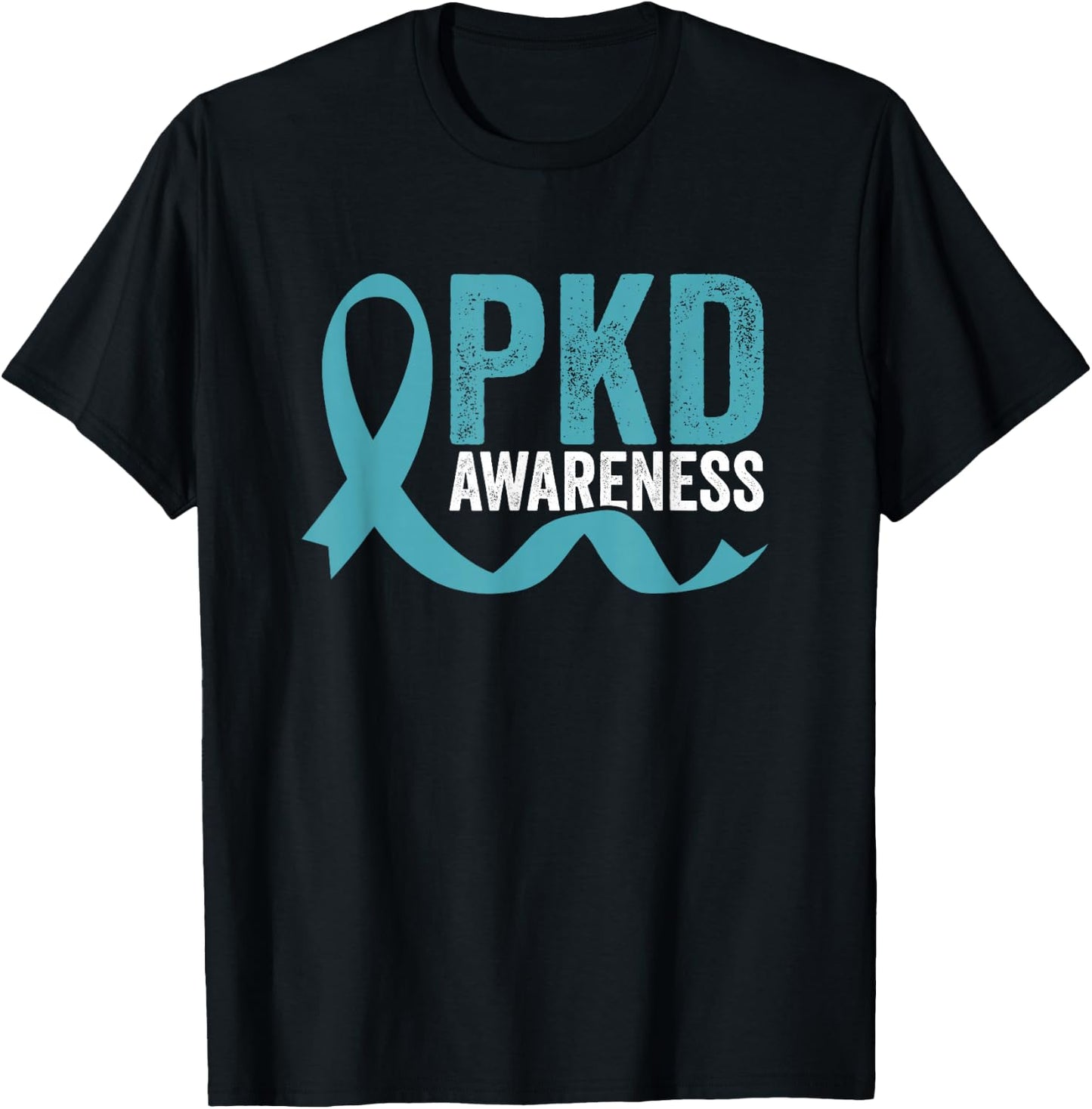 PKD Awareness Polycystic Kidney Disease Warrior Fighter T-Shirt - T-Shirt | Black