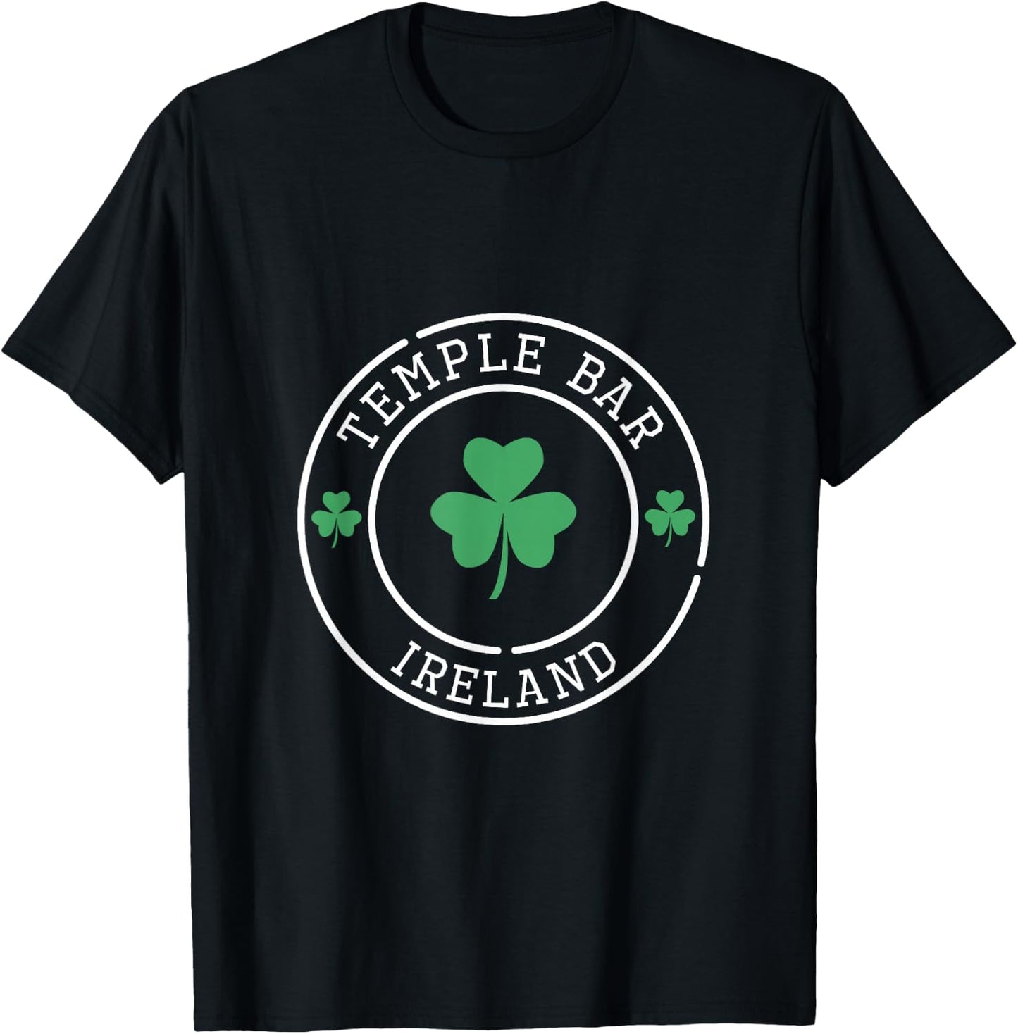 Temple Bar Dublin Ireland Souvenir T-Shirt - T-Shirt | Black