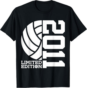 14th BIRTHDAY VOLLEYBALL LIMITED EDITION 2011 T-Shirt - T-Shirt | Black