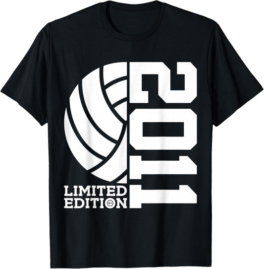 14th BIRTHDAY VOLLEYBALL LIMITED EDITION 2011 T-Shirt - T-Shirt | Black