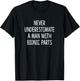 Never Underestimate A Man With Bionic Parts T-Shirt - T-Shirt | Black