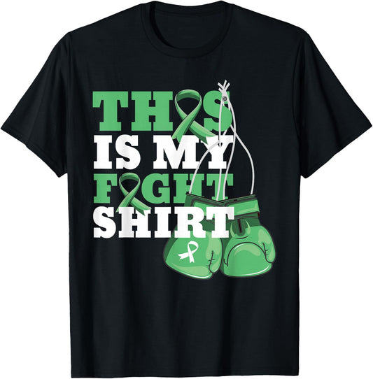 This Is My Fight Shirt Liver Disease Fighter Support Strong T-Shirt - T-Shirt | Black