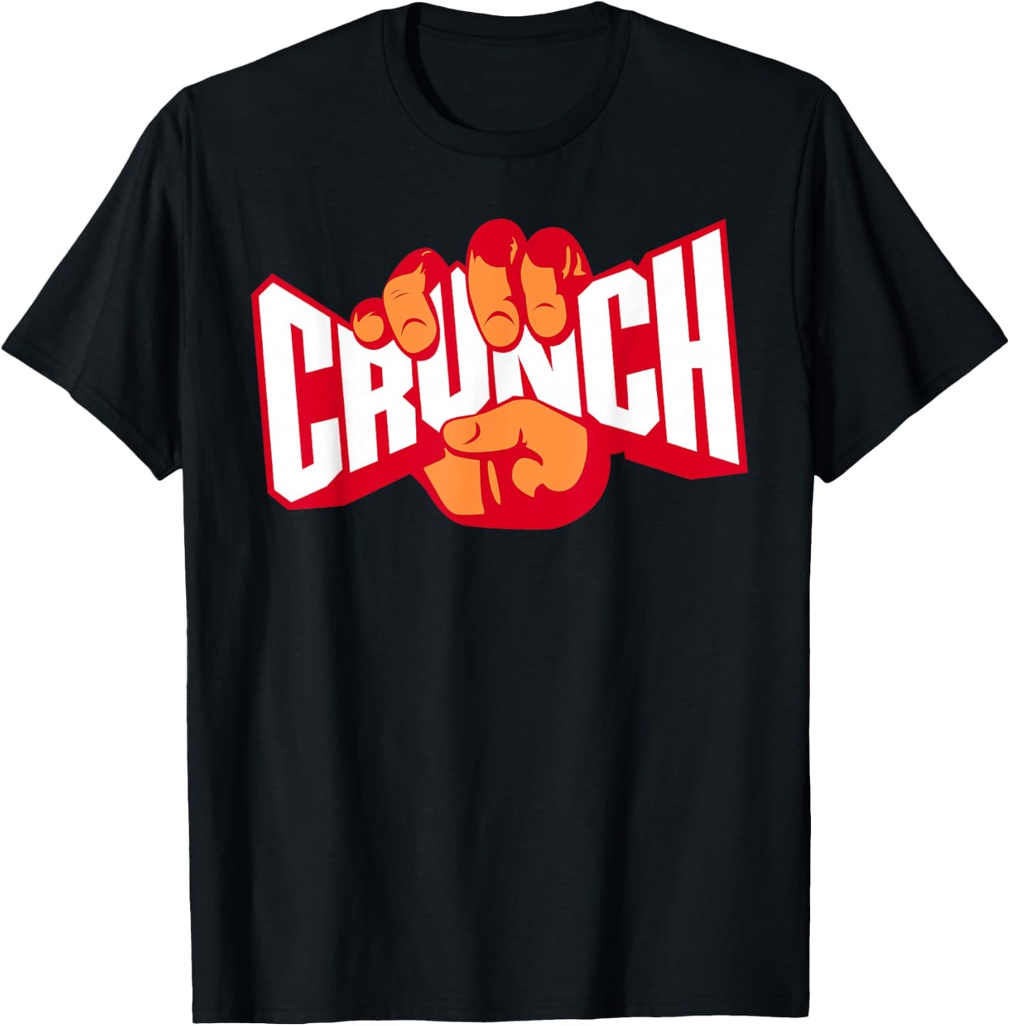 Crunch T-Shirt - T-Shirt | Black
