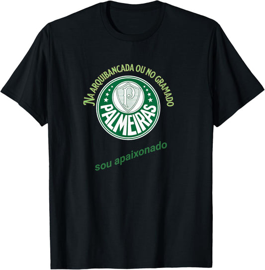 Camisa do Palmeiras Camisa de torcida verdao Blusa palmeiras T-Shirt - T-Shirt | Black