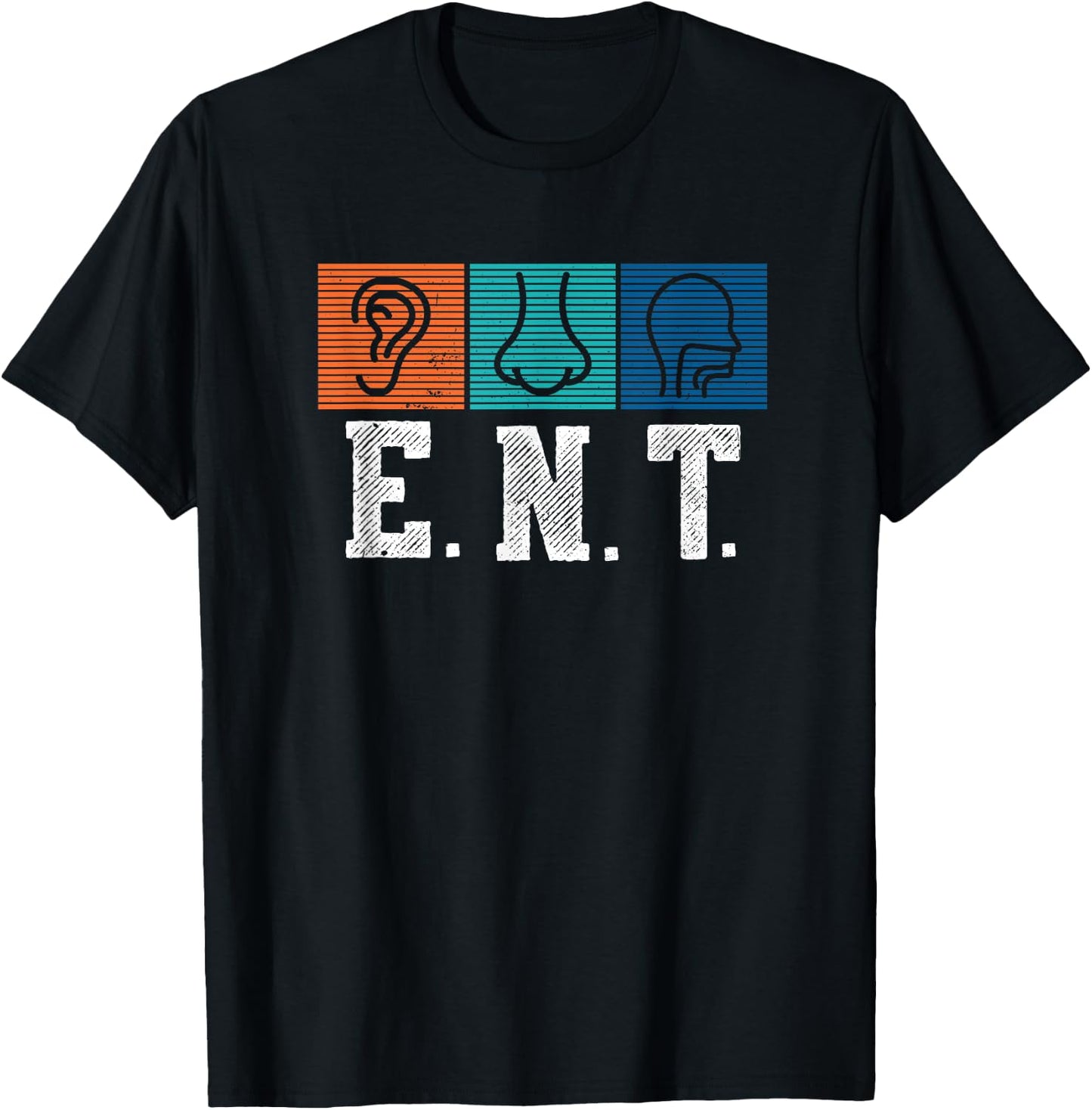 Otolaryngology ENT Specialist Otolaryngologist Doctor T-Shirt - T-Shirt | Black