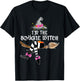I'm the Bougie Witch Funny Halloween Matching Costume T-Shirt - T-Shirt | Black