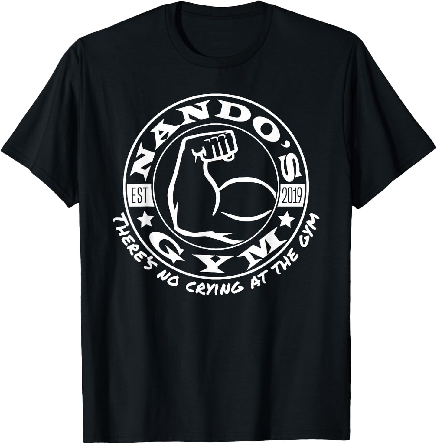 Nando's Gym - Ng003a T-Shirt - T-Shirt | Black