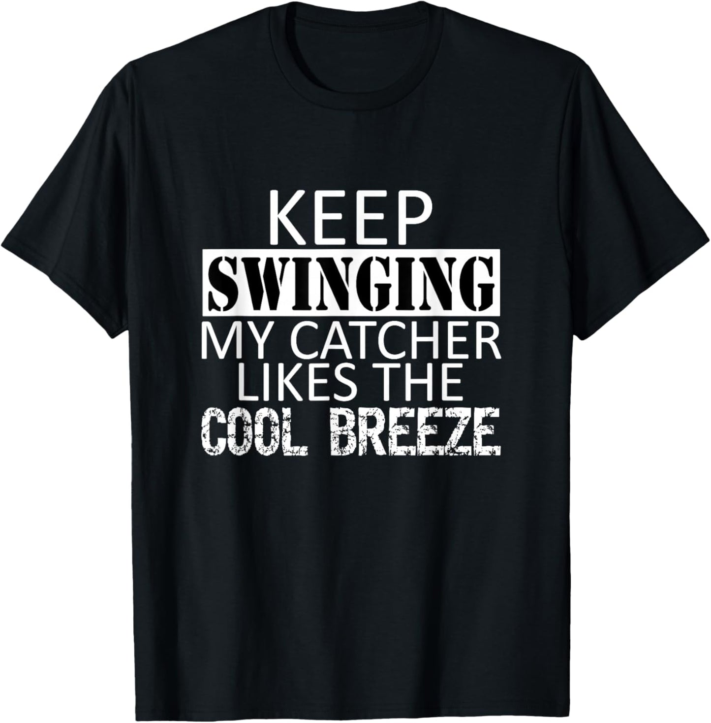 Funny Pitcher Baseball Saying T-Shirt - T-Shirt | Black