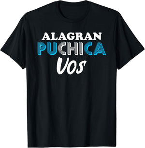 A La Gran Puchica Vos Guatemalan Spanish Slang Chapin Guatem T-Shirt - T-Shirt | Black