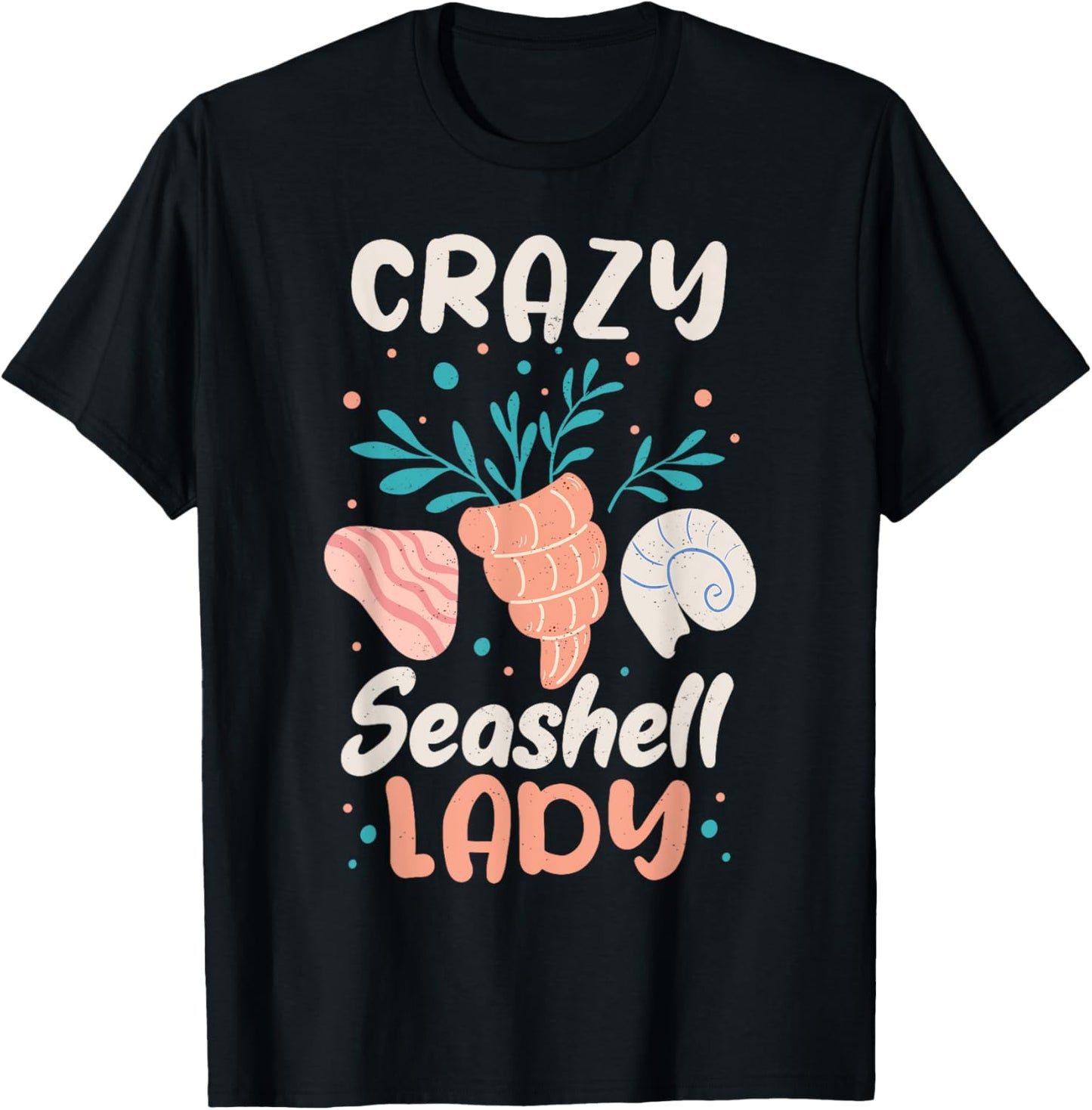 Shelling Shell Collecting Seashell Collector T-Shirt - T-Shirt | Black