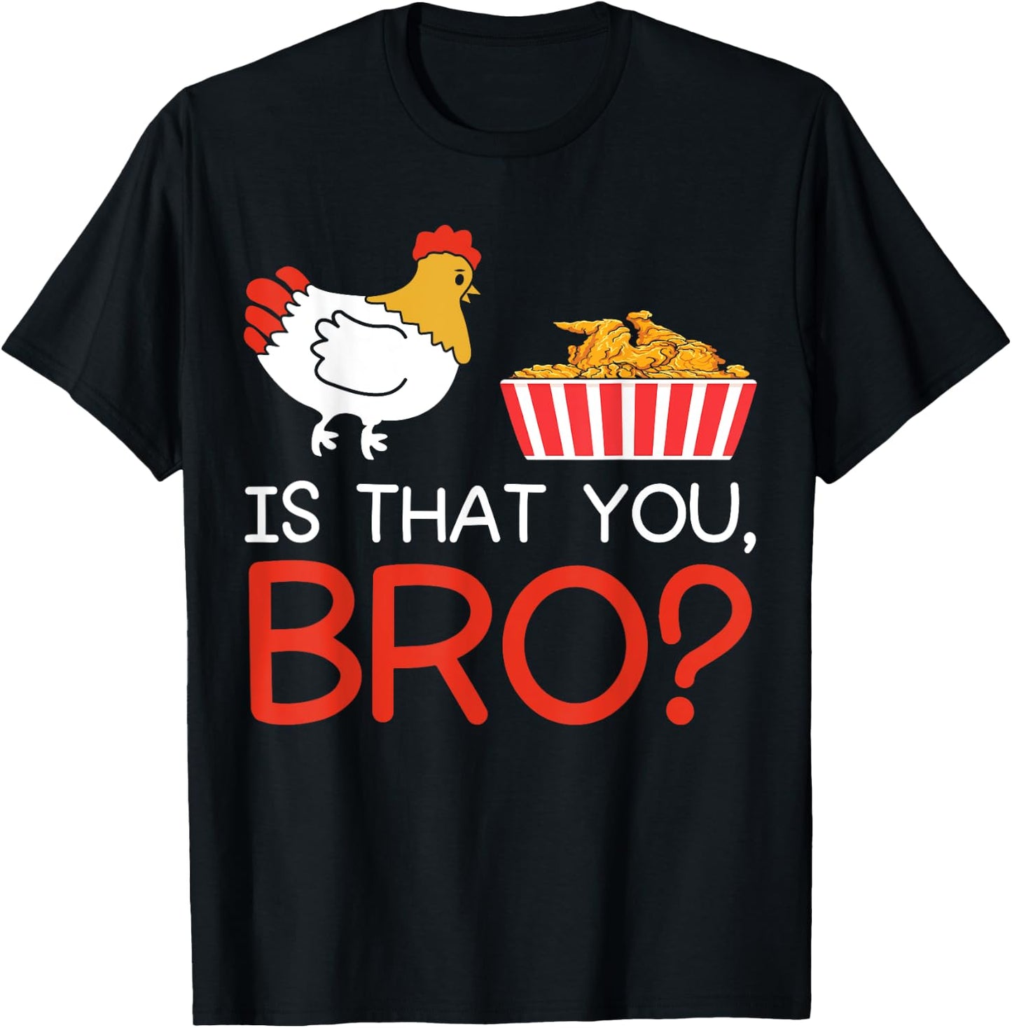 Funny Chicken Tender T-Shirt - T-Shirt | Black