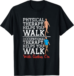 Cccupational Therapy, Occupational Therapy Assistant T-Shirt - T-Shirt | Black