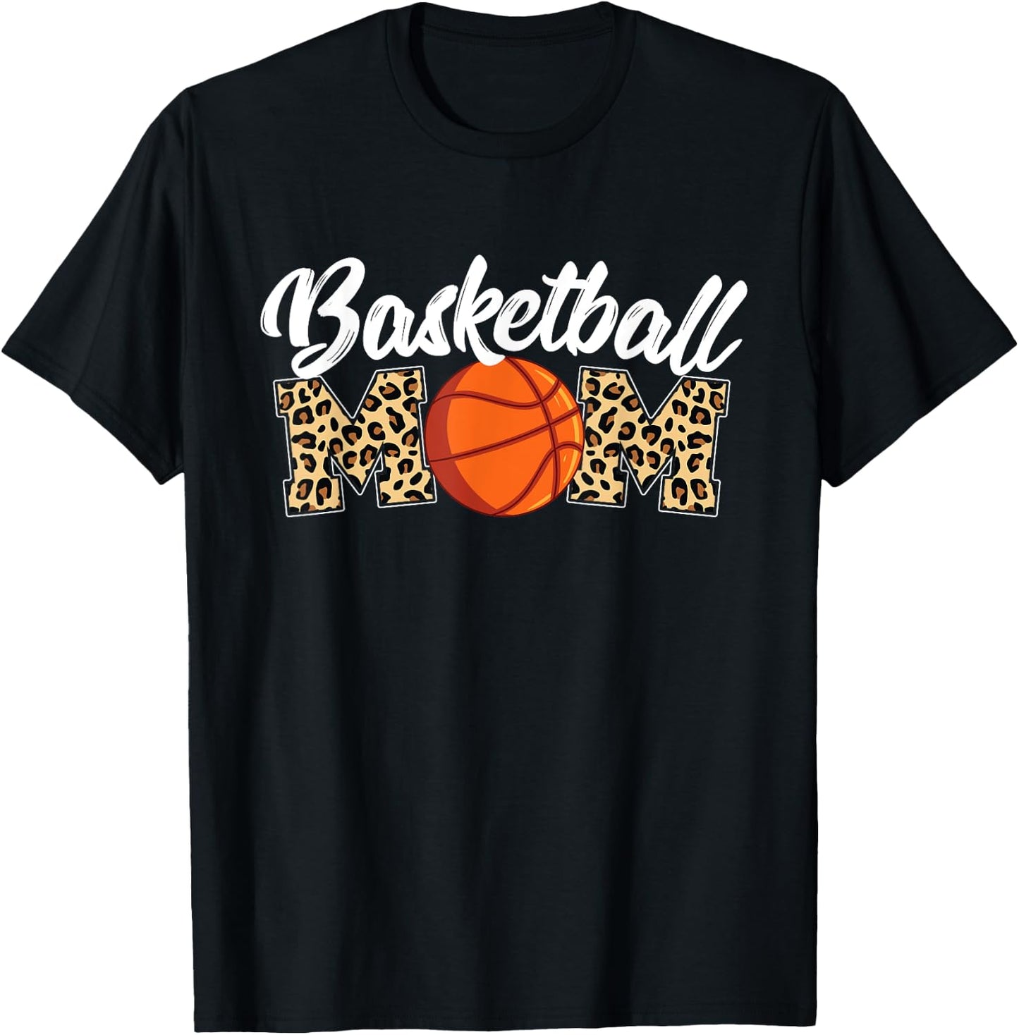 Basketball Mom - Mothers Day Game Trainer Sports Instructor T-Shirt - T-Shirt | Black