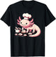 Axolotl Baking Cookies Chocolate Lover Cookie Baker T-Shirt - T-Shirt | Black