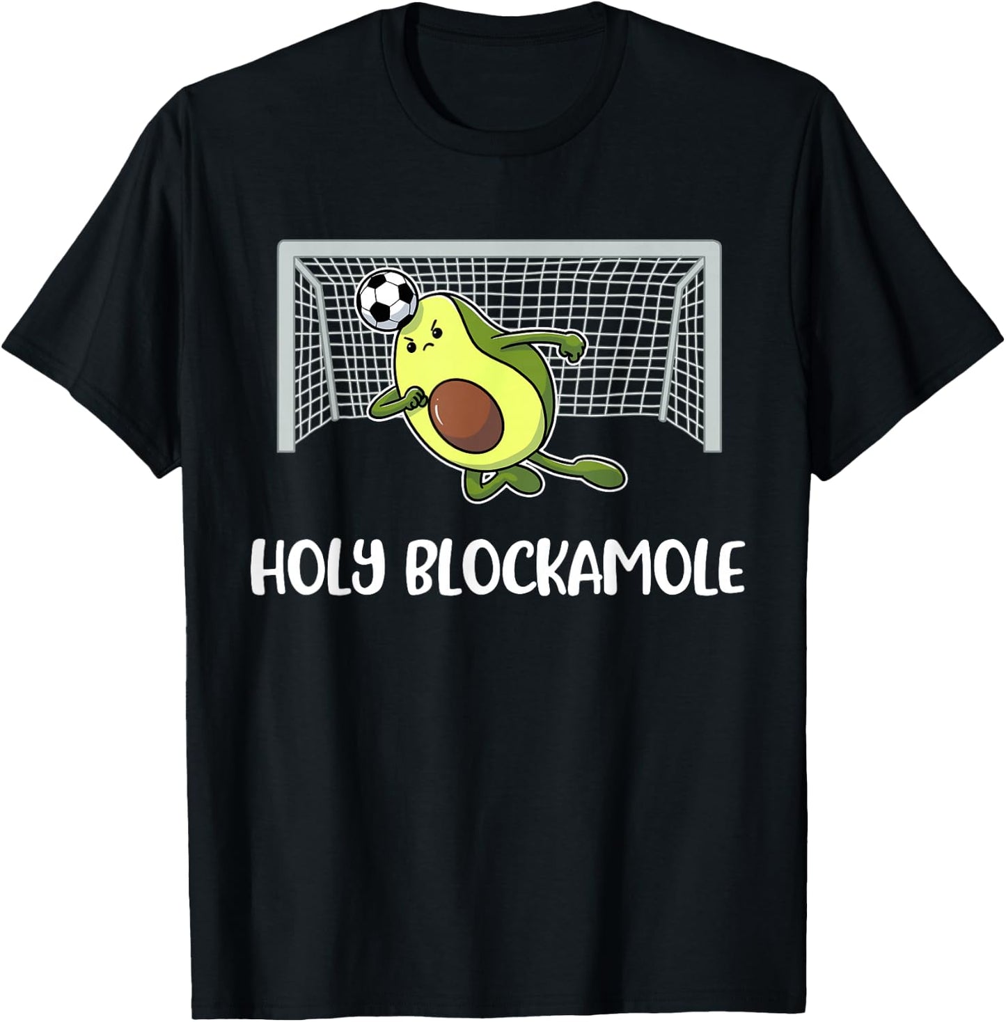 Holy Blockamole Soccer T-Shirt - T-Shirt | Black