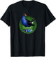 Water Off a Pukeko Back New Zealand Kiwi Bird T-Shirt - T-Shirt | Black