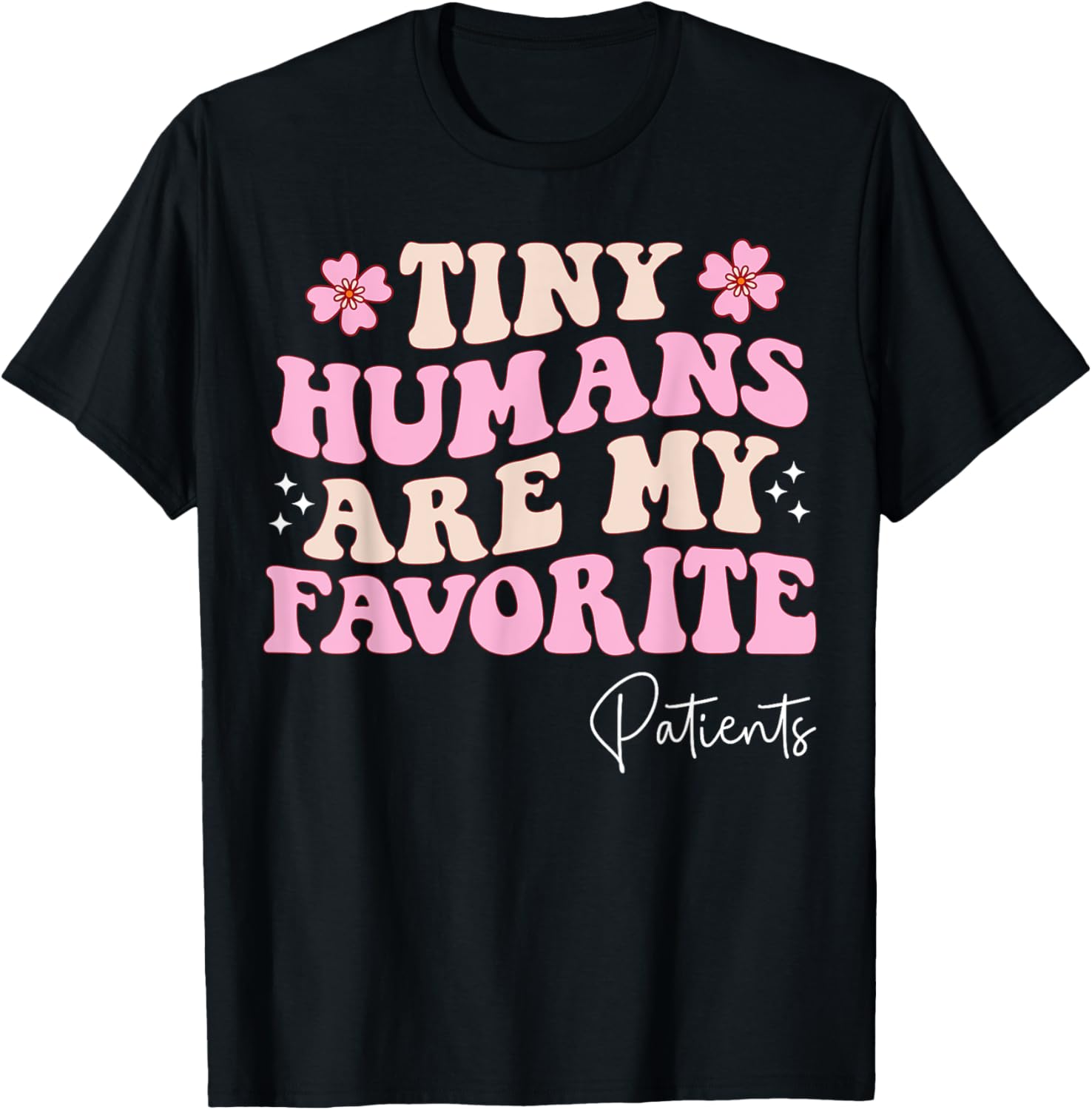 NICU Nurse Emergency Nursing Department Pediatric Nurse ER T-Shirt - T-Shirt | Black