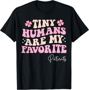 NICU Nurse Emergency Nursing Department Pediatric Nurse ER T-Shirt - T-Shirt | Black