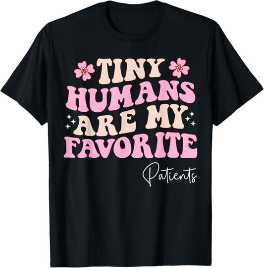 NICU Nurse Emergency Nursing Department Pediatric Nurse ER T-Shirt - T-Shirt | Black