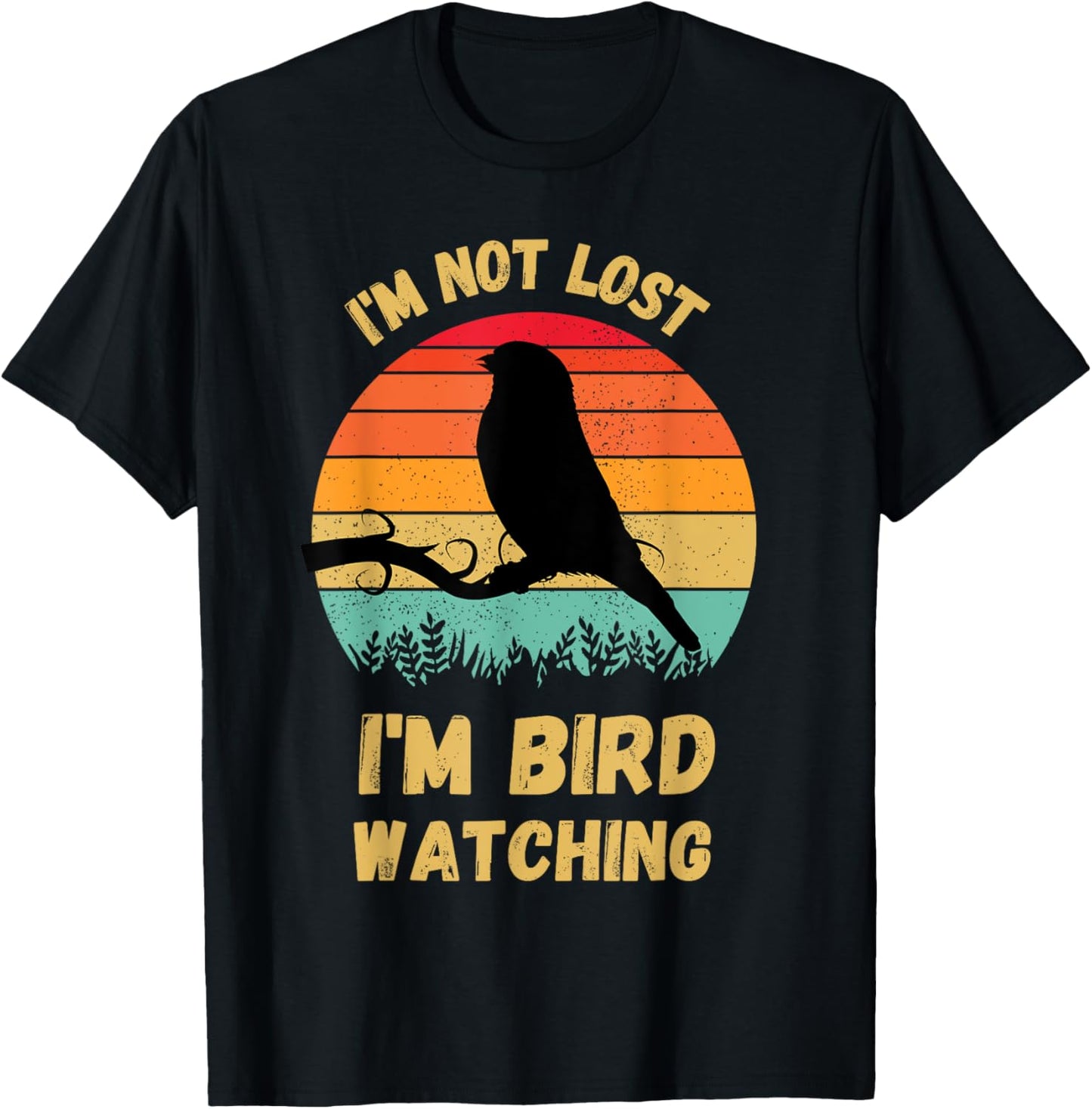 Cool Bird Watching Design Women Bird Watcher Birder T-Shirt - T-Shirt | Black