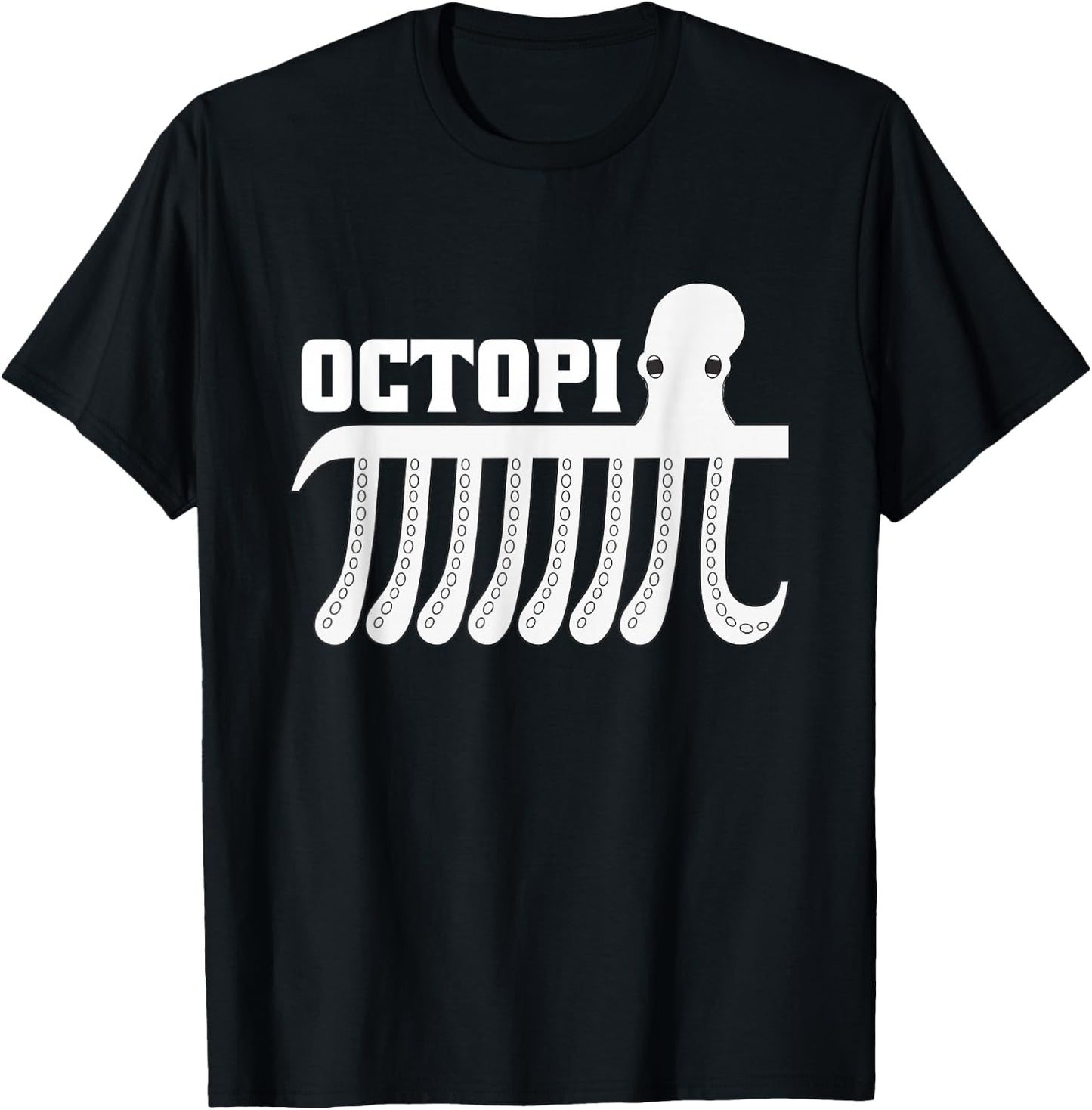 Octopus Octopi Math T-Shirt - T-Shirt | Black