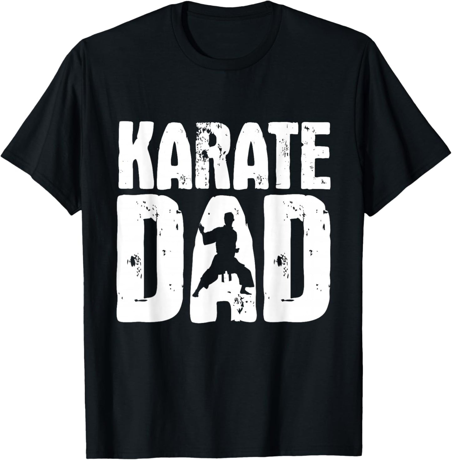 Karate Dad - Martial Arts Coach Karateka Taekwondo Trainer T-Shirt - T-Shirt | Black