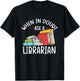 When In Doubt Ask Librarian | Books Reading | Librarian T-Shirt - T-Shirt | Black
