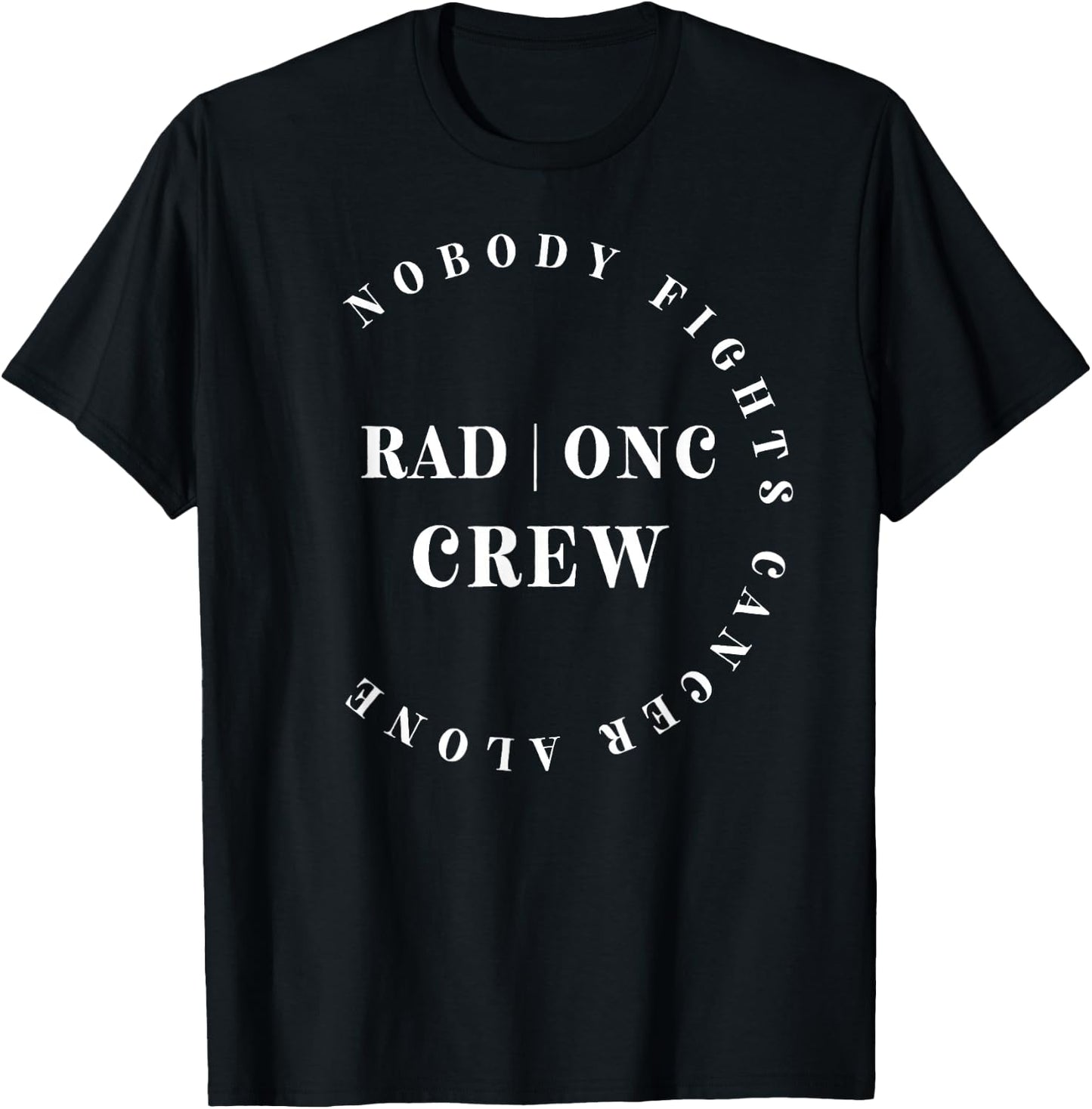 Oncology Radiation Nurse Crew Pediatric Hem/Onc Doctor T-Shirt - T-Shirt | Black