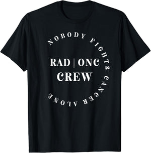 Oncology Radiation Nurse Crew Pediatric Hem/Onc Doctor T-Shirt - T-Shirt | Black