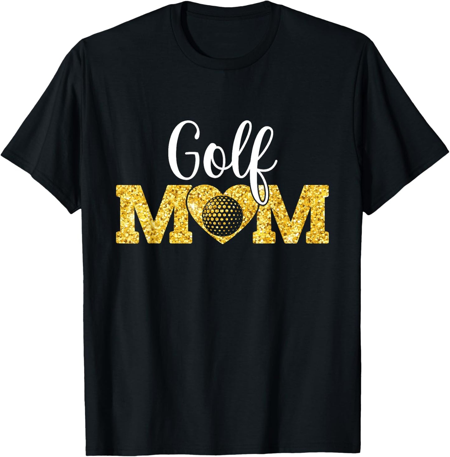 Mother's Day Golf Mom Funny Sport Golf Lover T-Shirt - T-Shirt | Black